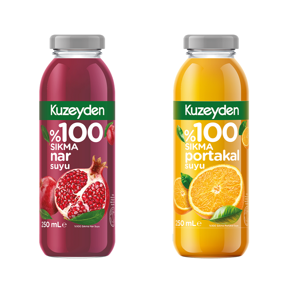 Kuzeyden Organik Nar ve Portakallı Soda